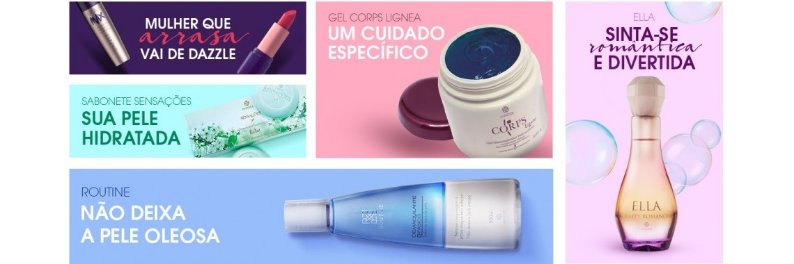 Cosméticos e perfumaria